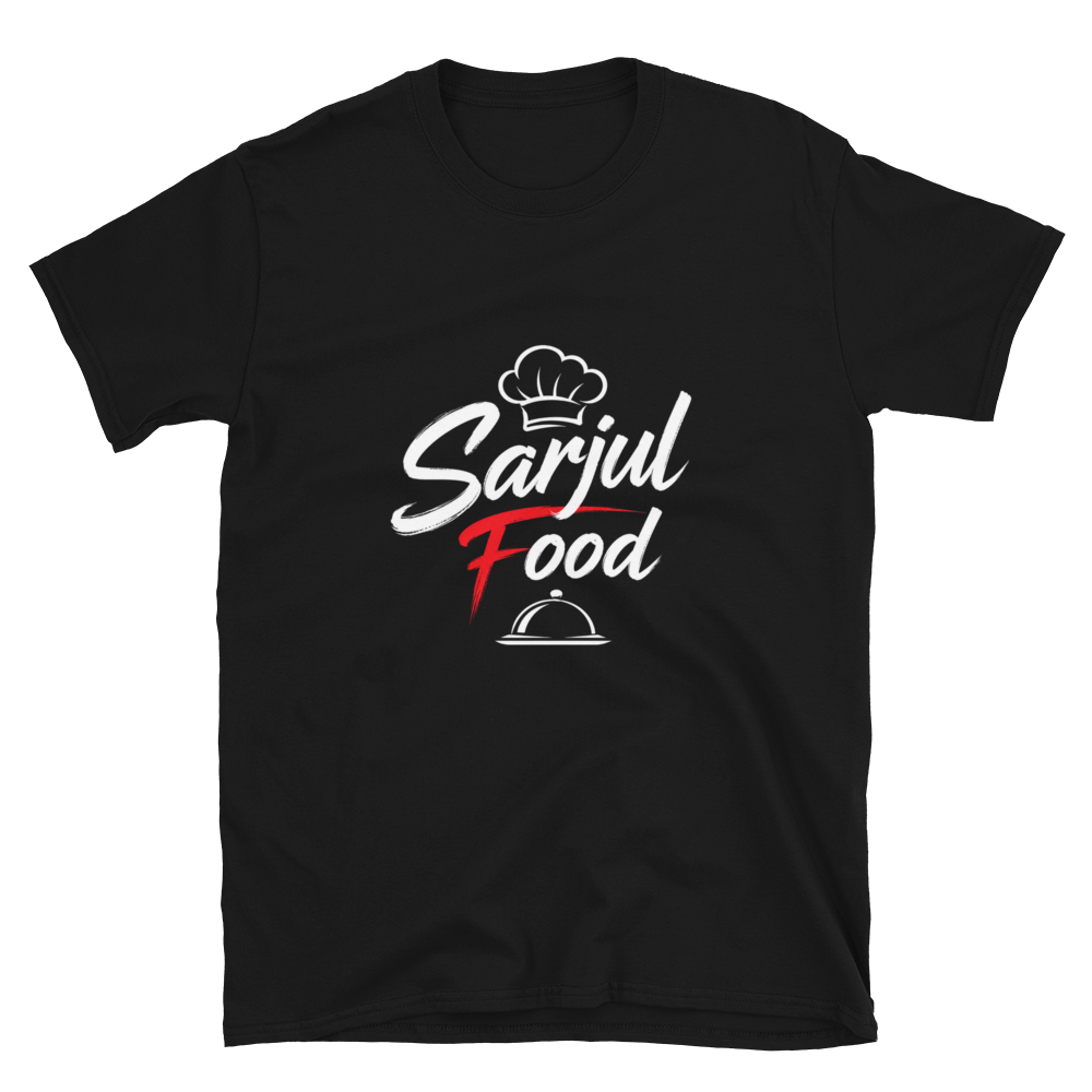 Sarjulfood black t-shirt