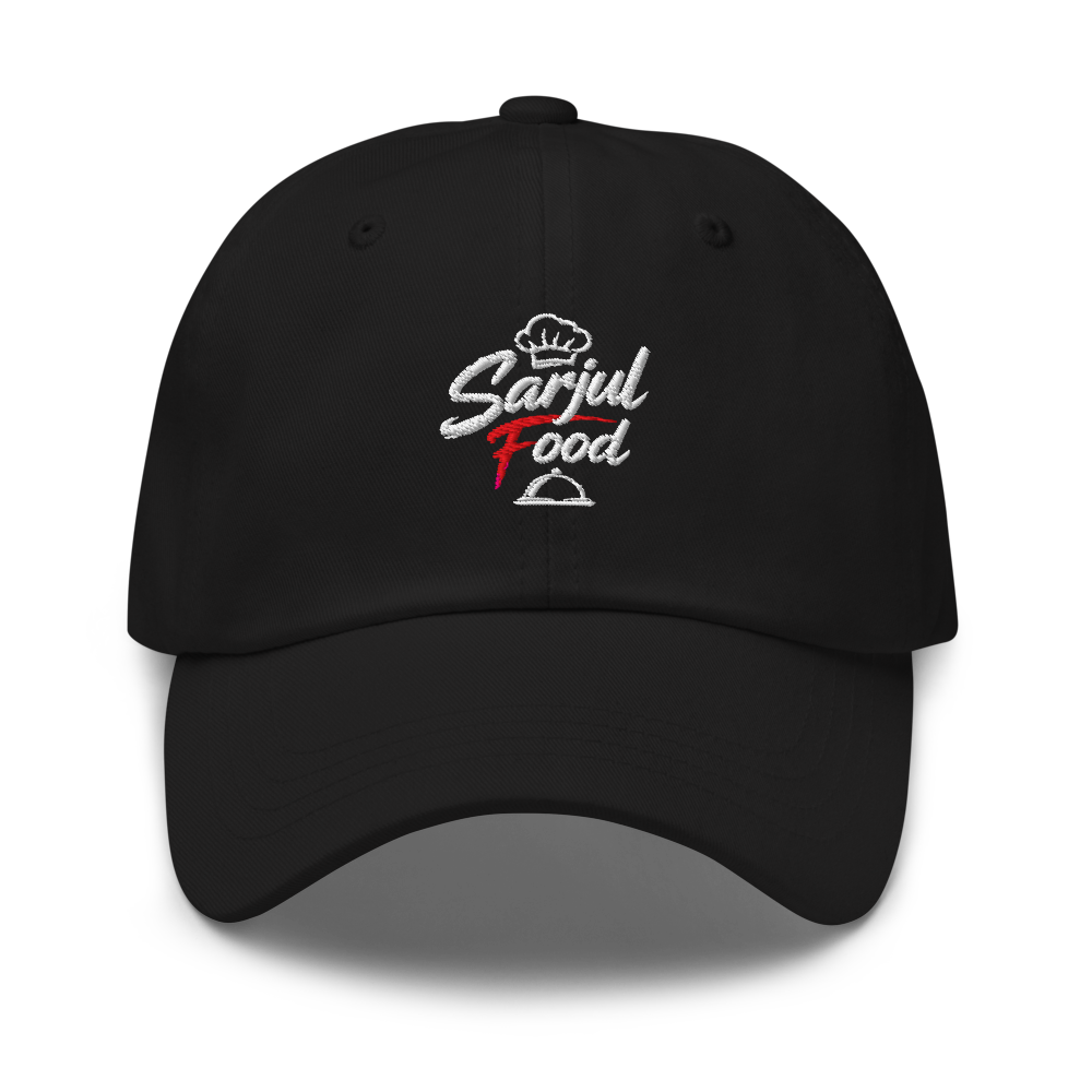 Sarjulfood Black Classic Dad Hat