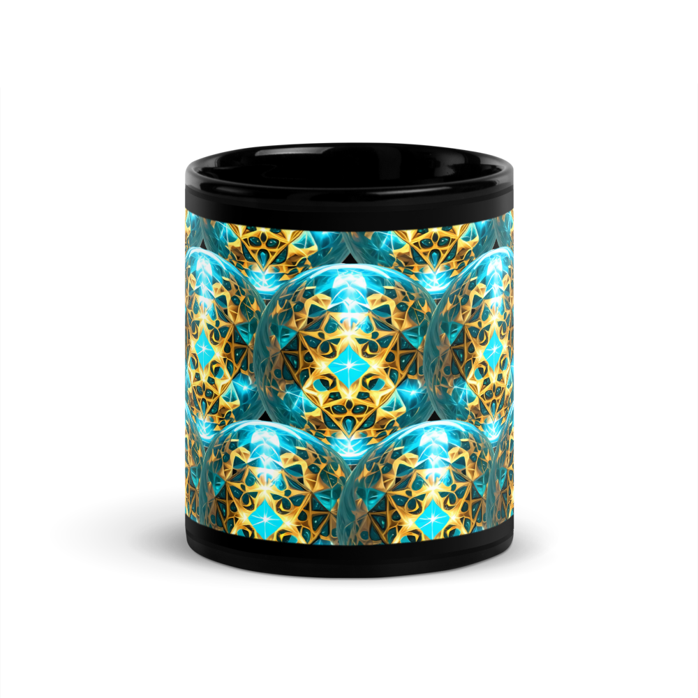 Black Mug - Orb Design