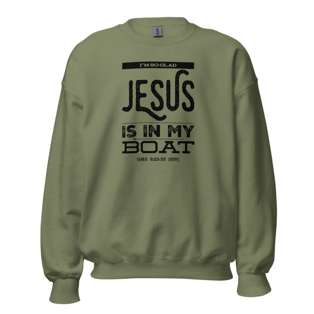 I'M SO GLAD JESUS IS IN MY BOAT