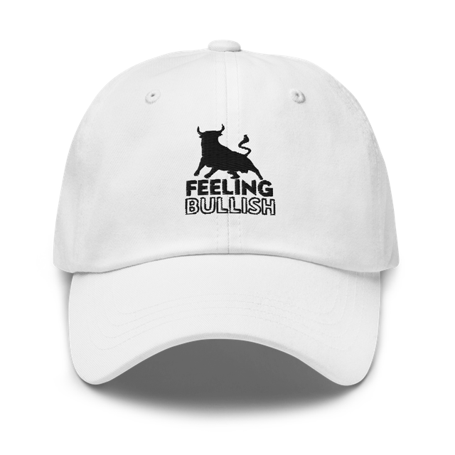 “Feeling Bullish” Premium Unisex Dad Hat – Minimal
