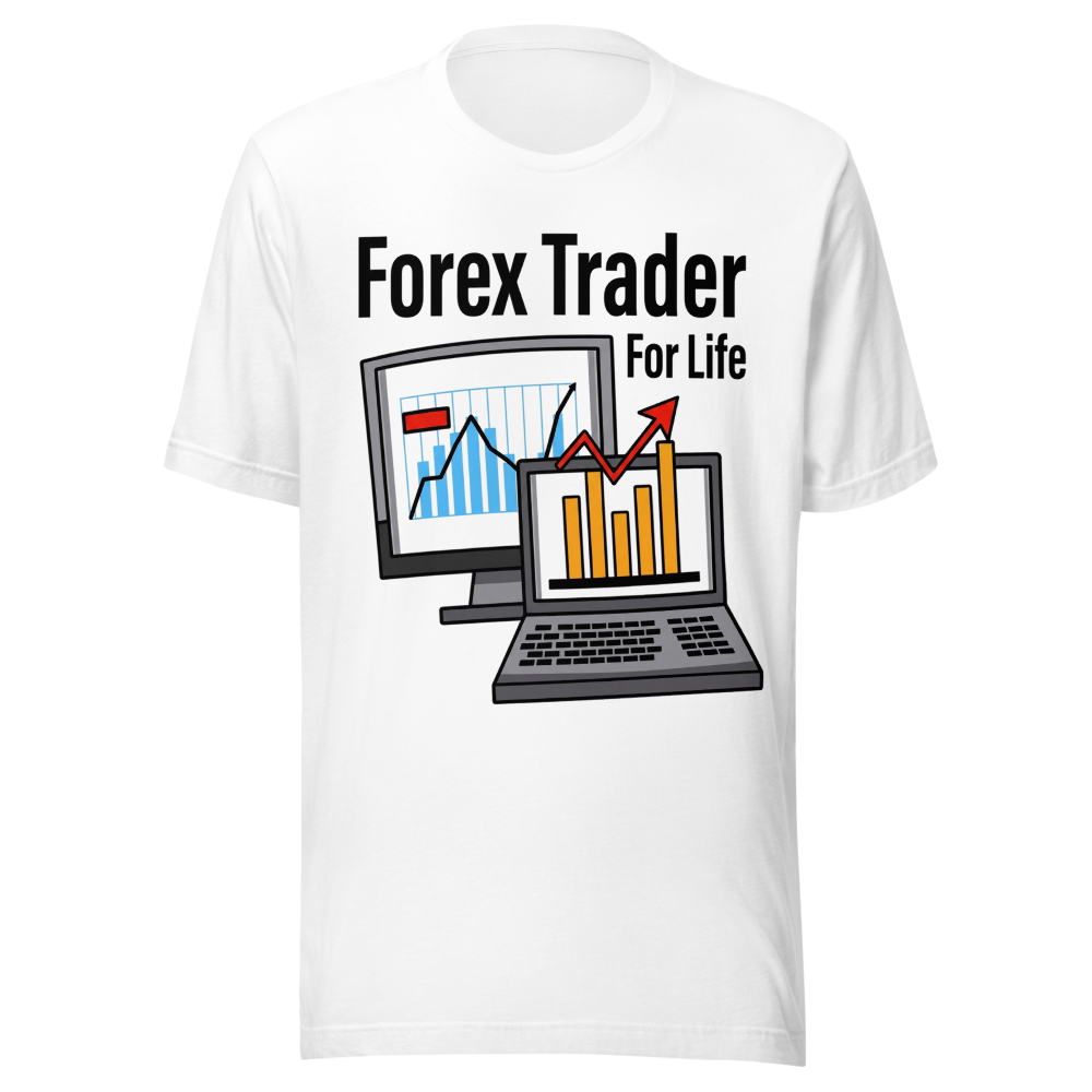 Forex Trader For Life" Graphic Tee | Unisex Cotton