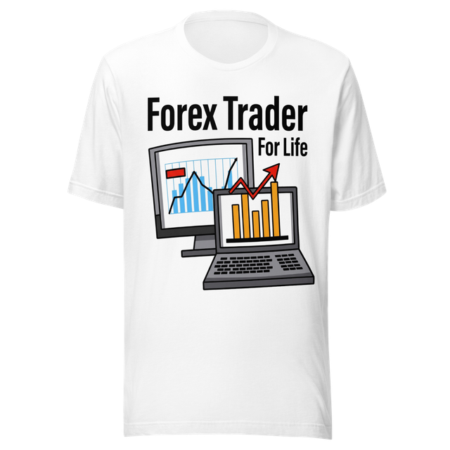 Forex Trader For Life" Graphic Tee | Unisex Cotton