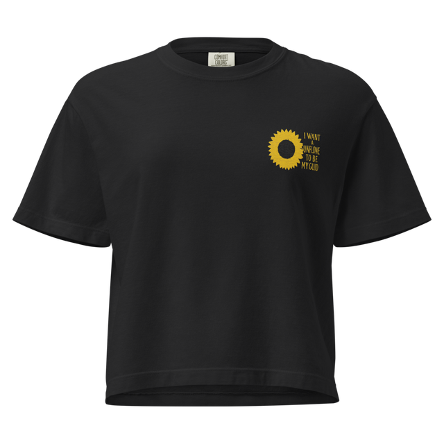 Sunshine Guide – Women’s Sunflower T-Shirt