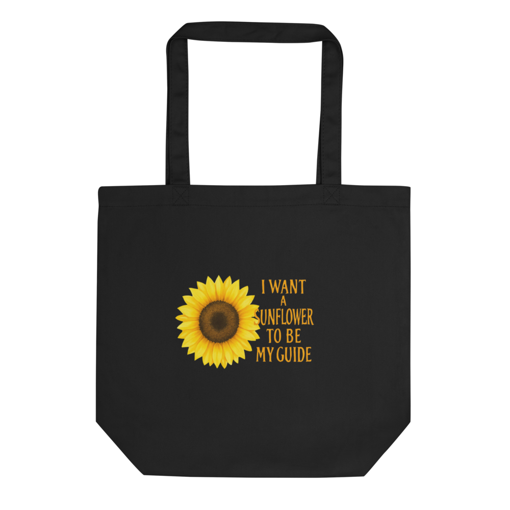 Sunshine Guide – Inspirational Sunflower Tote Bag
