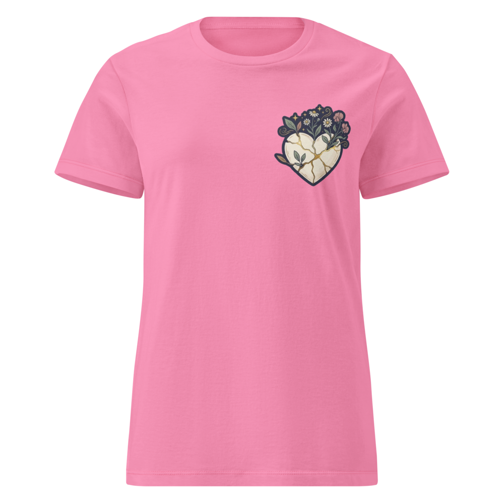 Floral Heart – Minimal  T-Shirt