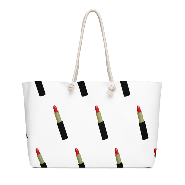 Lipstick Inspired Pattern – Weekender Bag