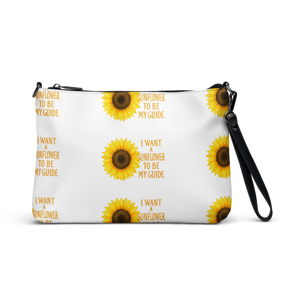 Sunshine Guide –  Sunflower Pattern Crossbody Bag