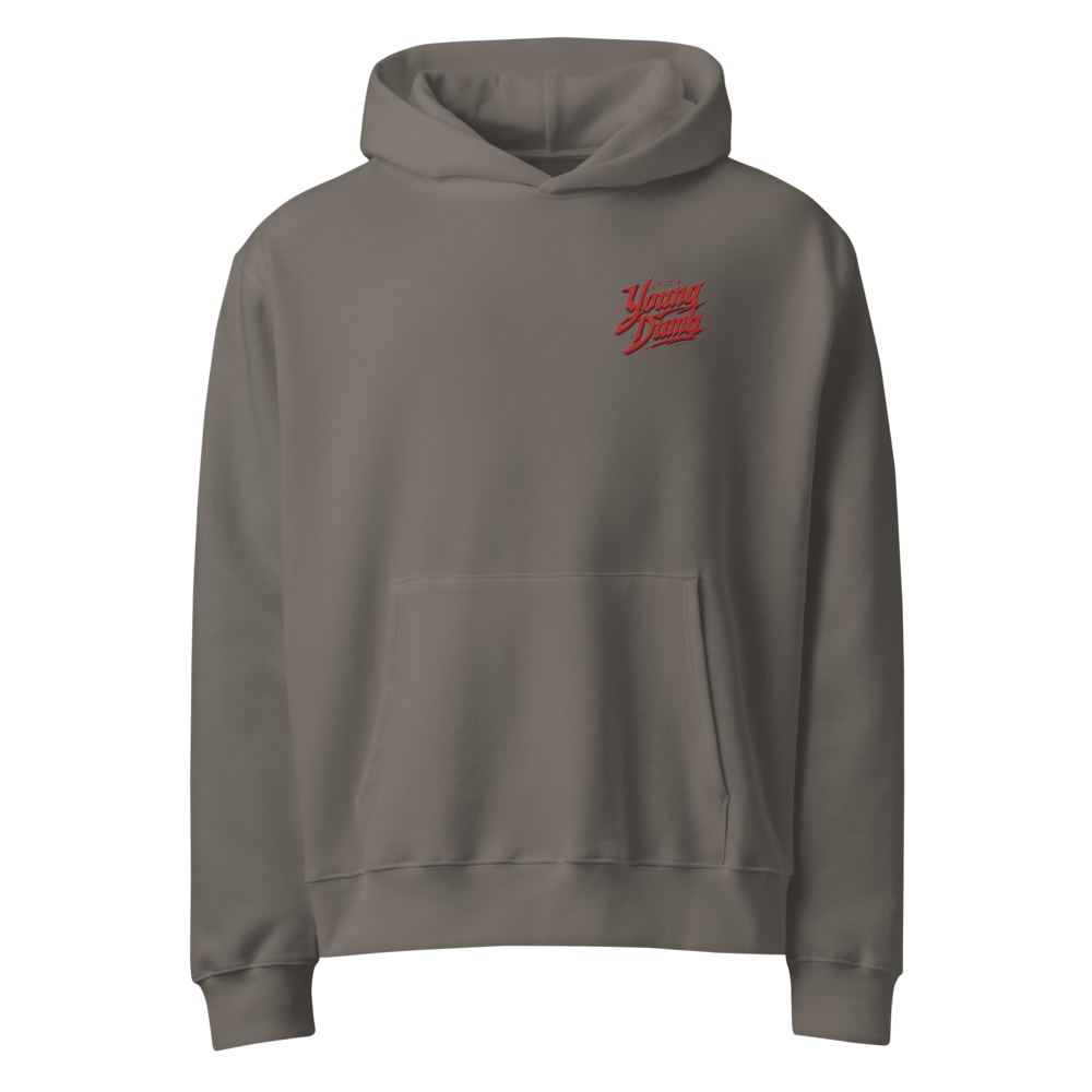 young dumb hoodie 