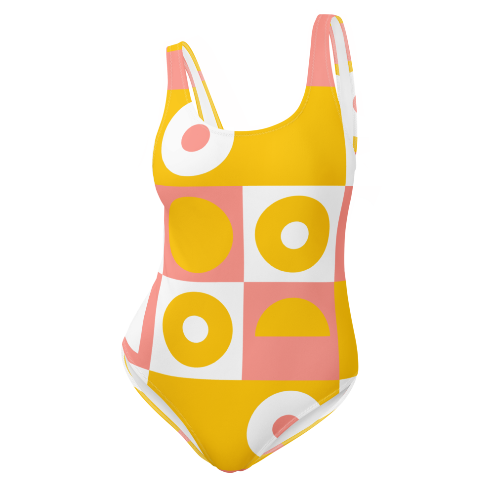 All Over Print One Piece Swimsuit
