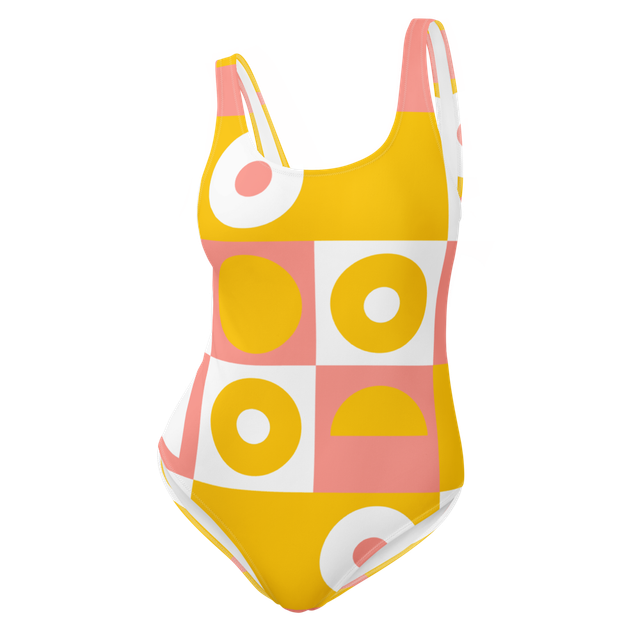 All Over Print One Piece Swimsuit