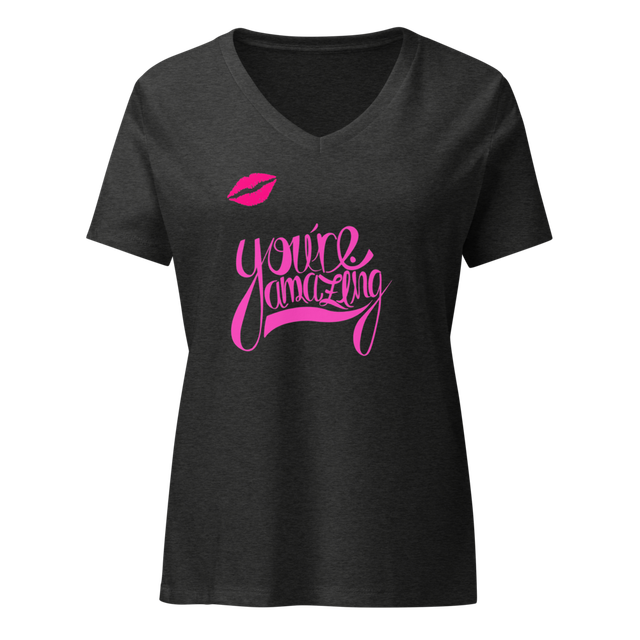 Women's Relaxed V Neck T Shirt
