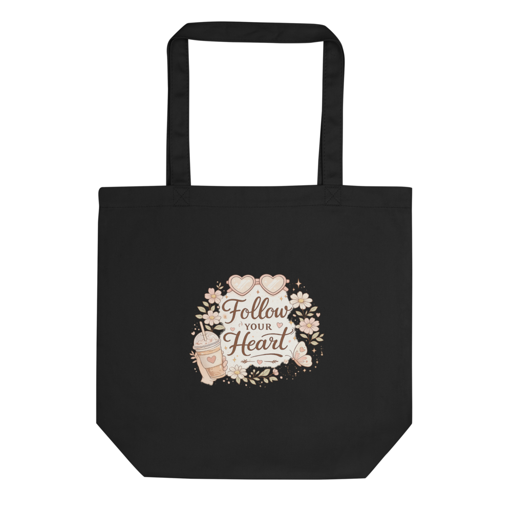 Cute Floral Aesthetic Tote Bag 