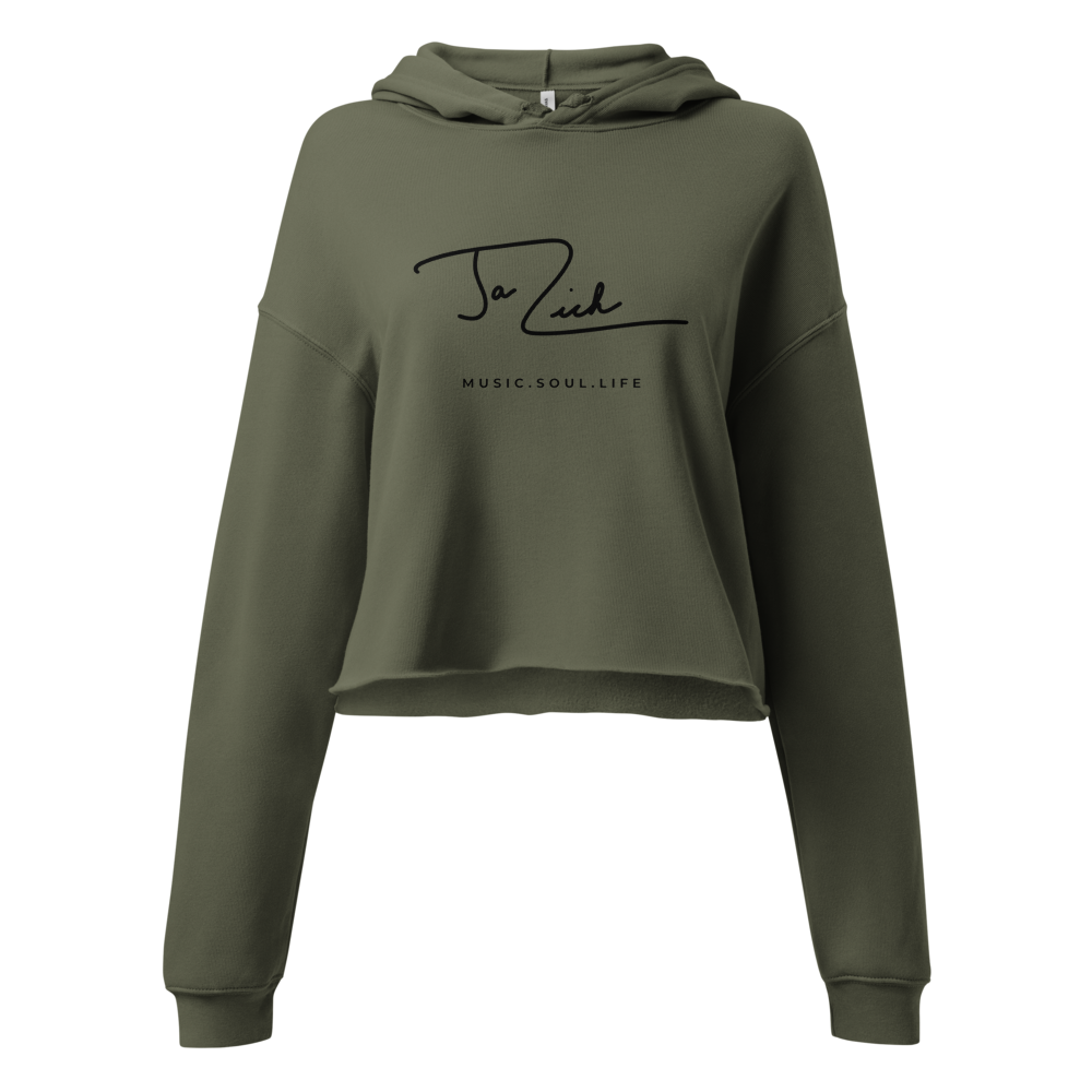 JaRich MusicSoulLife Women's Cropped Hoodie