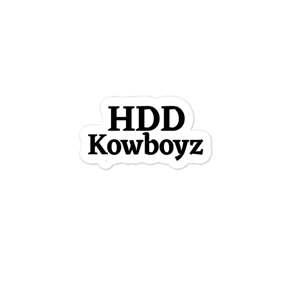 HDD Kowboyz - Decal Stickers