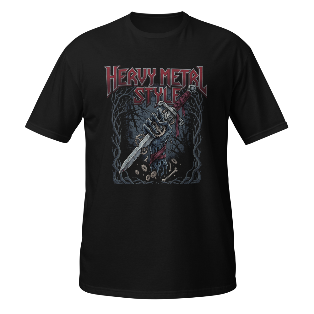 HEAVY METAL STYLE T SHIRT 