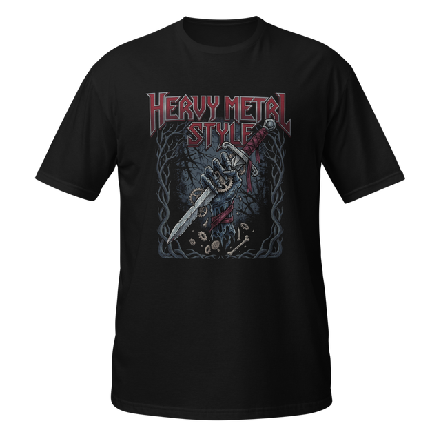 HEAVY METAL STYLE T SHIRT