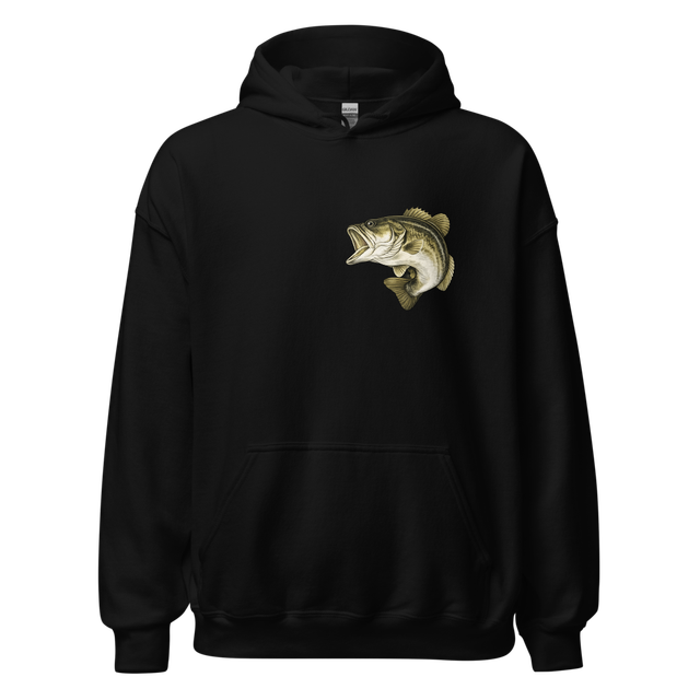 Bass Fishing Camouflage Unisex Hoodie