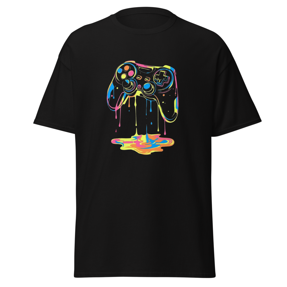 Neon Gaming Controller Unisex Classic Tee