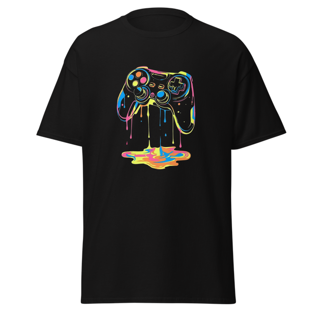 Neon Gaming Controller Unisex Classic Tee
