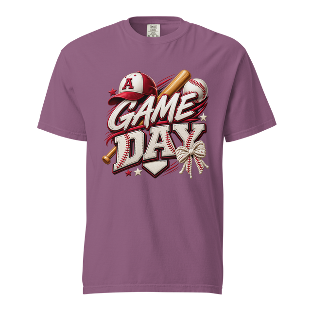 Game Day Baseball Graphic Unisex Heavyweight T-Shi