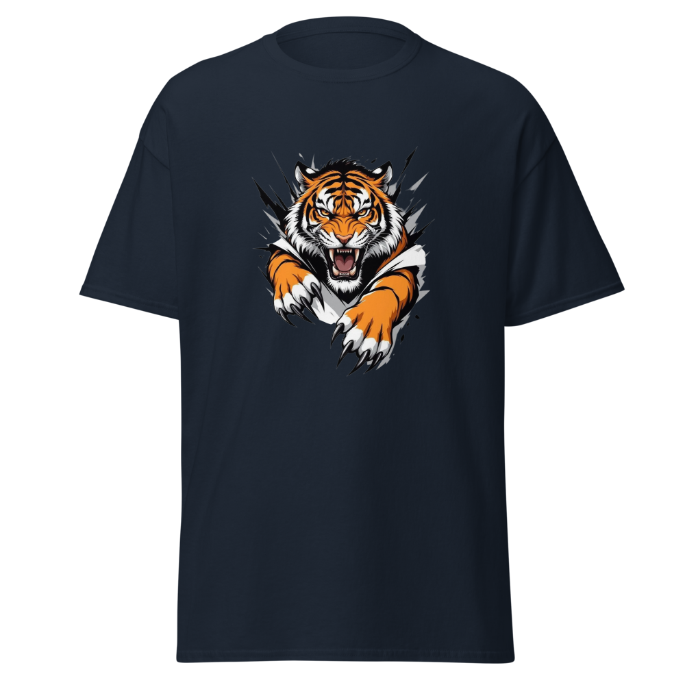 Fierce Roaring Tiger Graphic Unisex T-Shirt