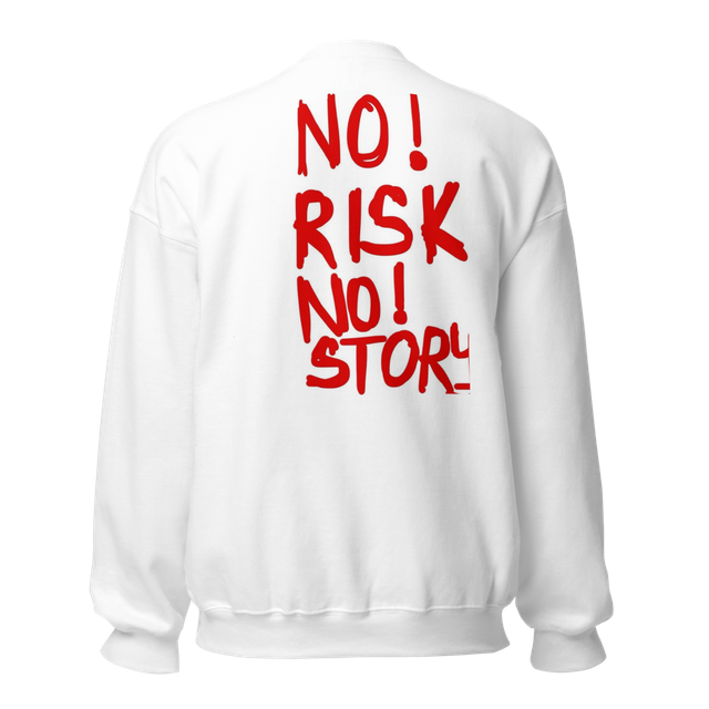 No Risk No Story — Bold Motivational Design