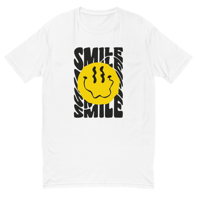 Good Vibes Smiles-fitted. T-shirt