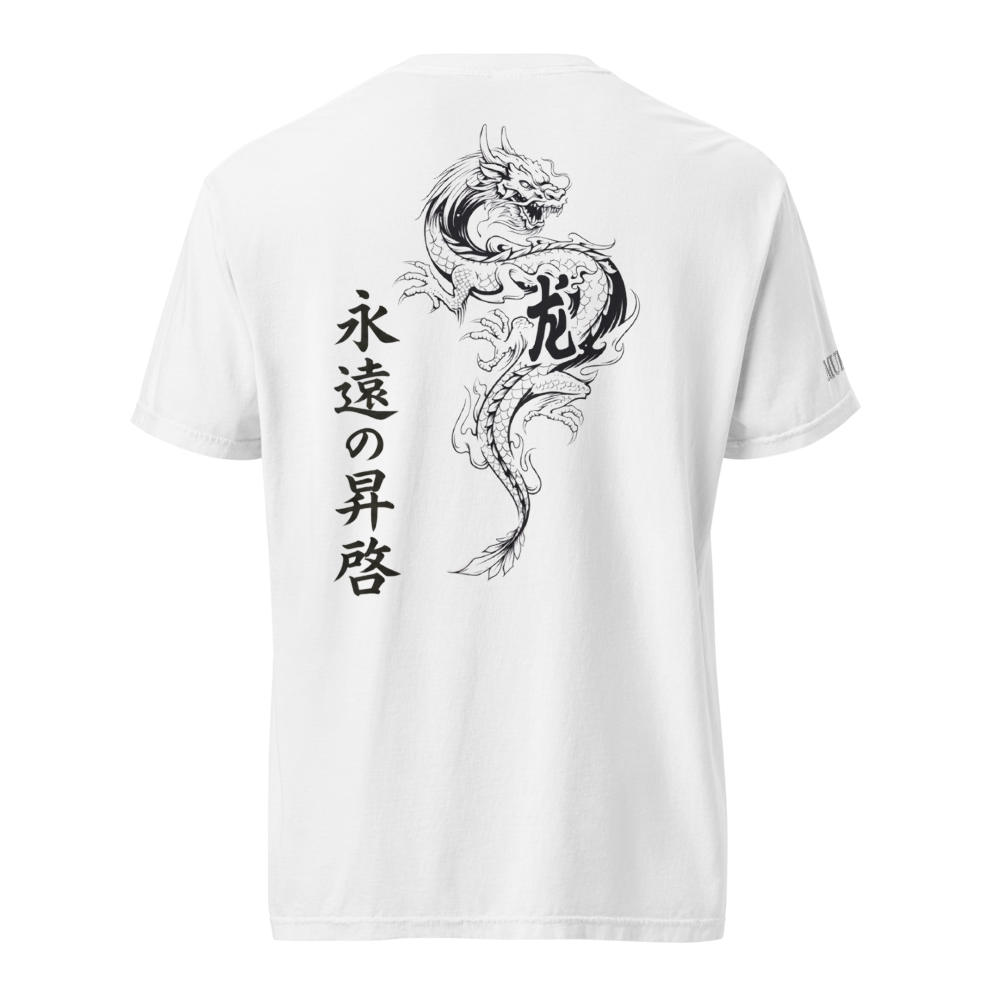 MUK Heavyweight Japanese Dragon Graphic Tee