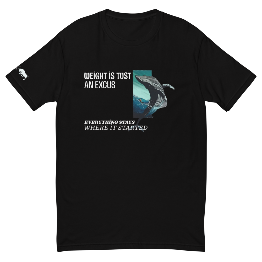 Muk weight ls just an excuse t-shirt