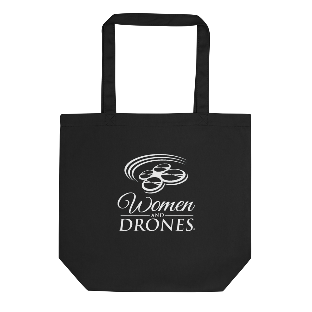 Women and Drones Tote Bag Black