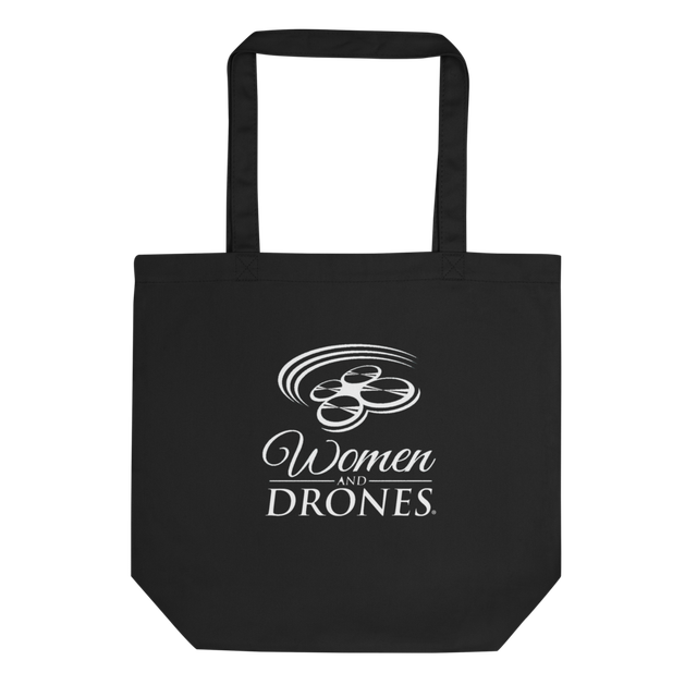 Women and Drones Tote Bag Black