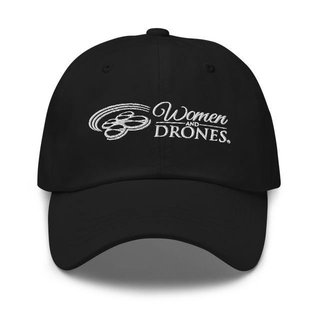 Women and Drones Logo Cap Black