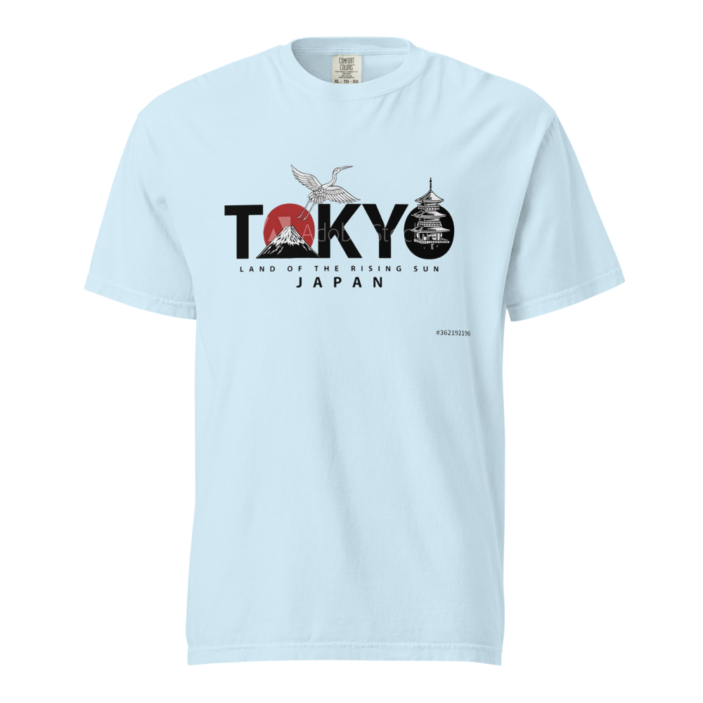 Tokyo Rising Sun Vintage Graphic Tee
