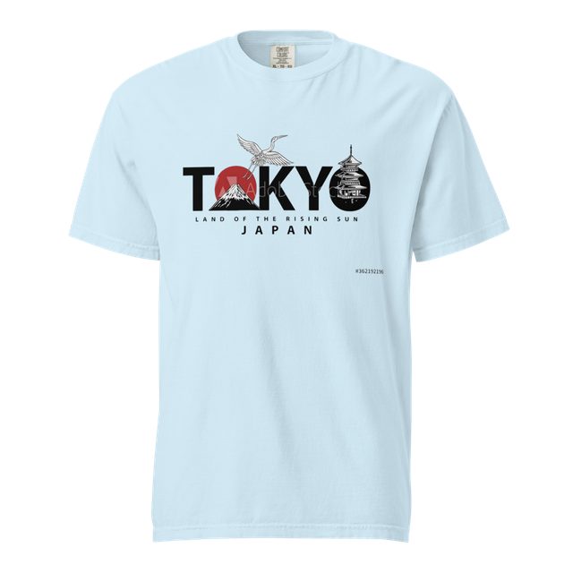 Tokyo Rising Sun Vintage Graphic Tee