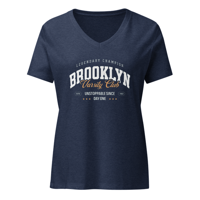 Brooklyn Varsity Women's V-Neck Tee