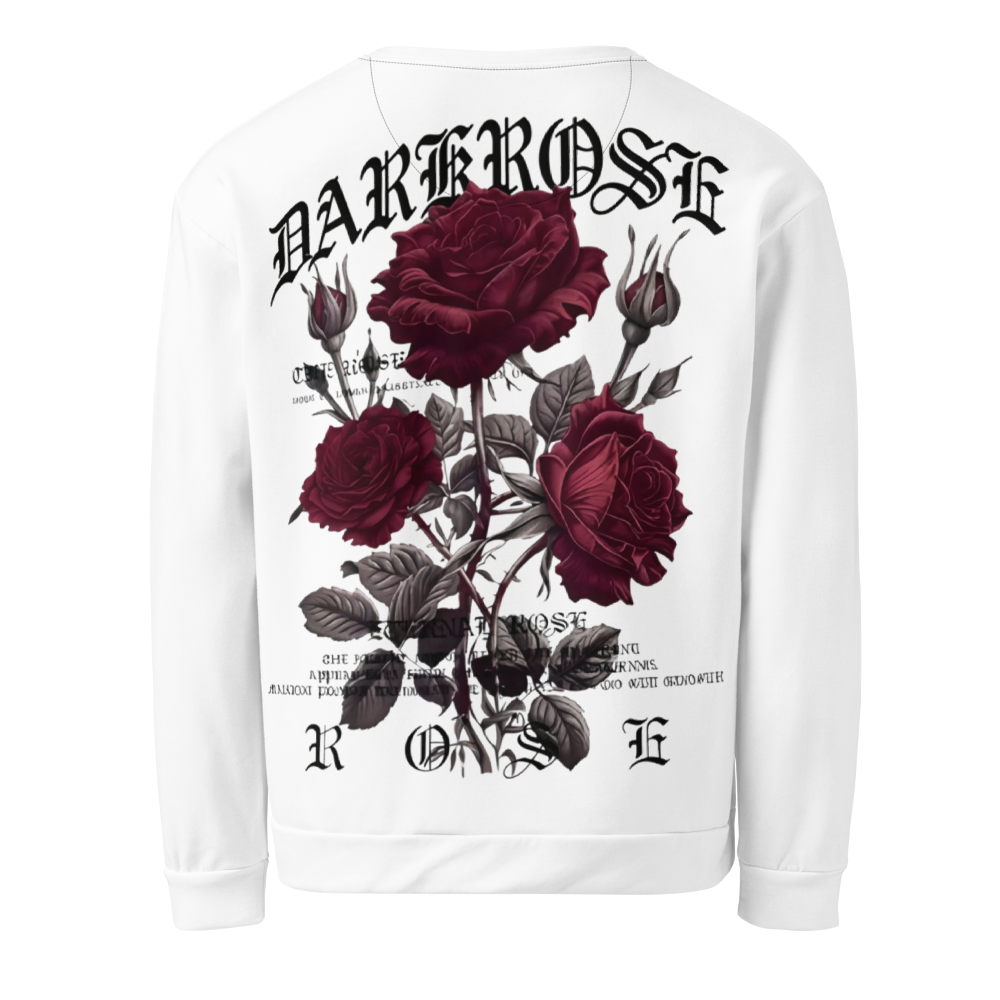 ​Dark Rose Graphic Recycled Sweatshirt