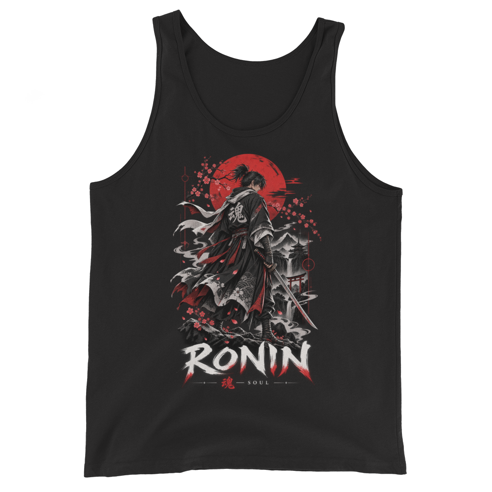 Ronin Cyberpunk Anime Tank Top