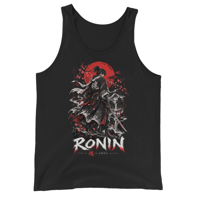 Ronin Cyberpunk Anime Tank Top