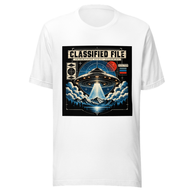 Classified UFO Sightings Graphic Tee