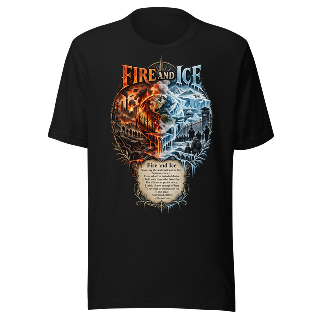 Fire & Ice Dualism Graphic Tee