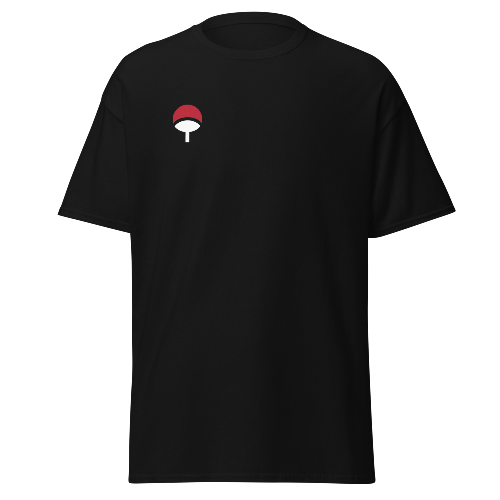 Ucchiha Anime Streetwear T-Shirt | Front & Back 
