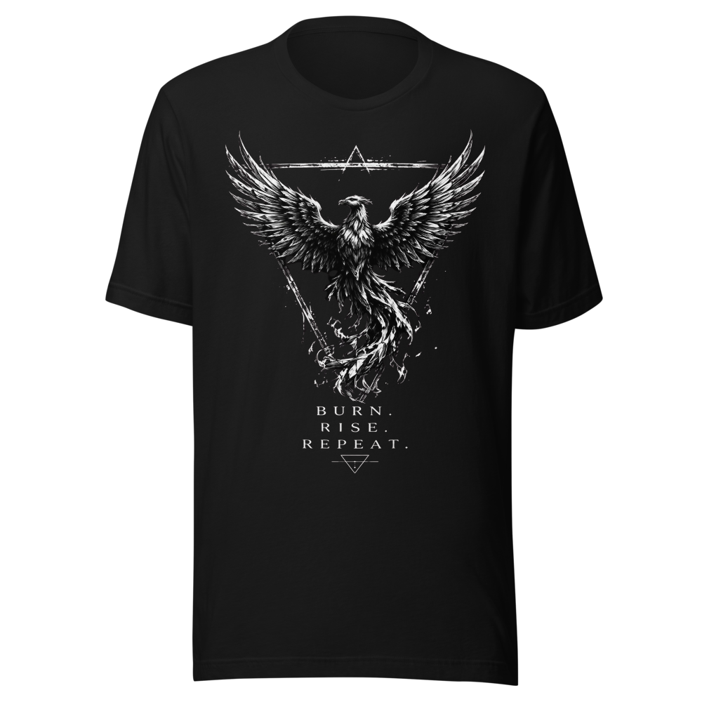 Phoenix Rising Mythical Fire Bird