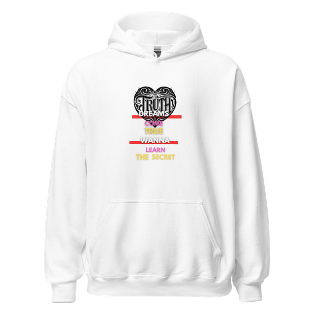 Truth seekers Grafic hoodie-white best for search