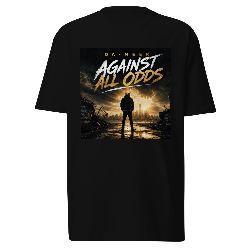 Against All Odds Men's Premium Heavyweight Tee