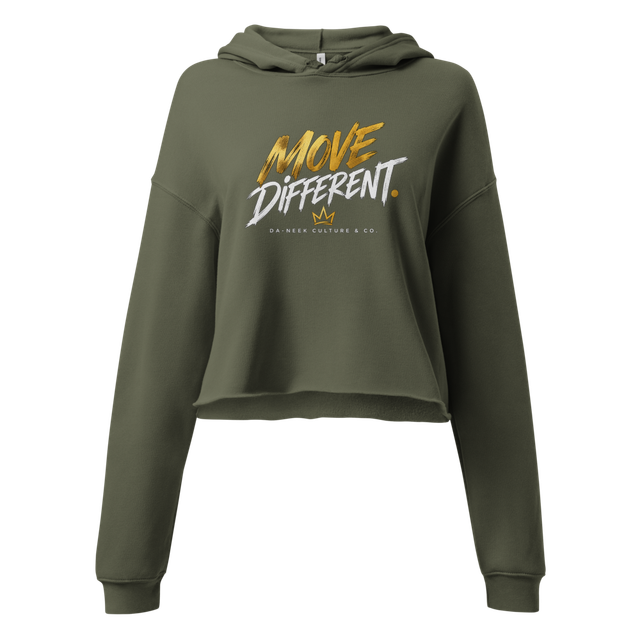 Move Different - Women's Cropped Hoodie