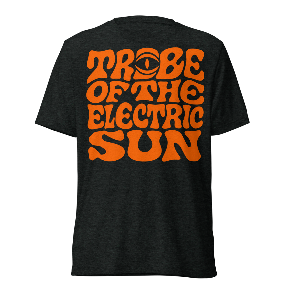 Tribe of the Electric Sun Charcoal Black Tee