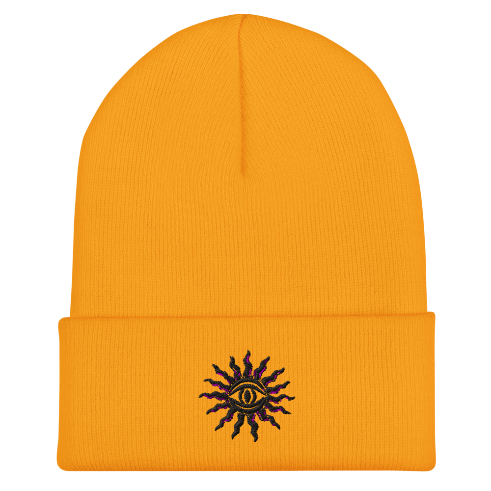 Tribe of the Electric Sun Orange Beanie