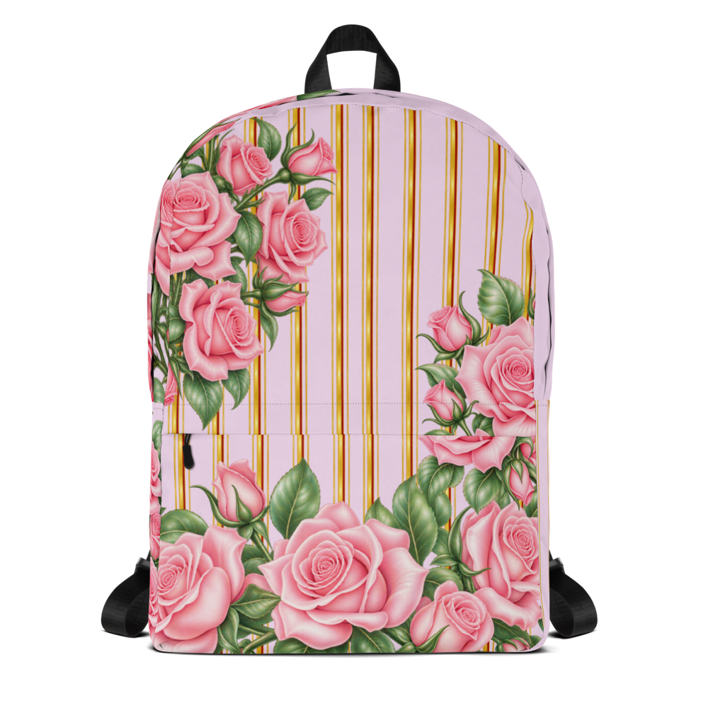 Pink Rose Back-Pack 