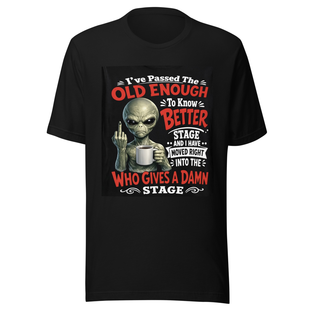 Ufo God Alien Tshirt - Old Enough 